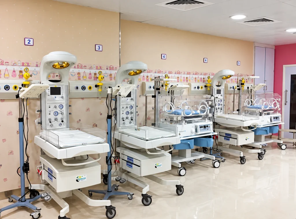 Cloud Nine hospital interior designed by Skydome