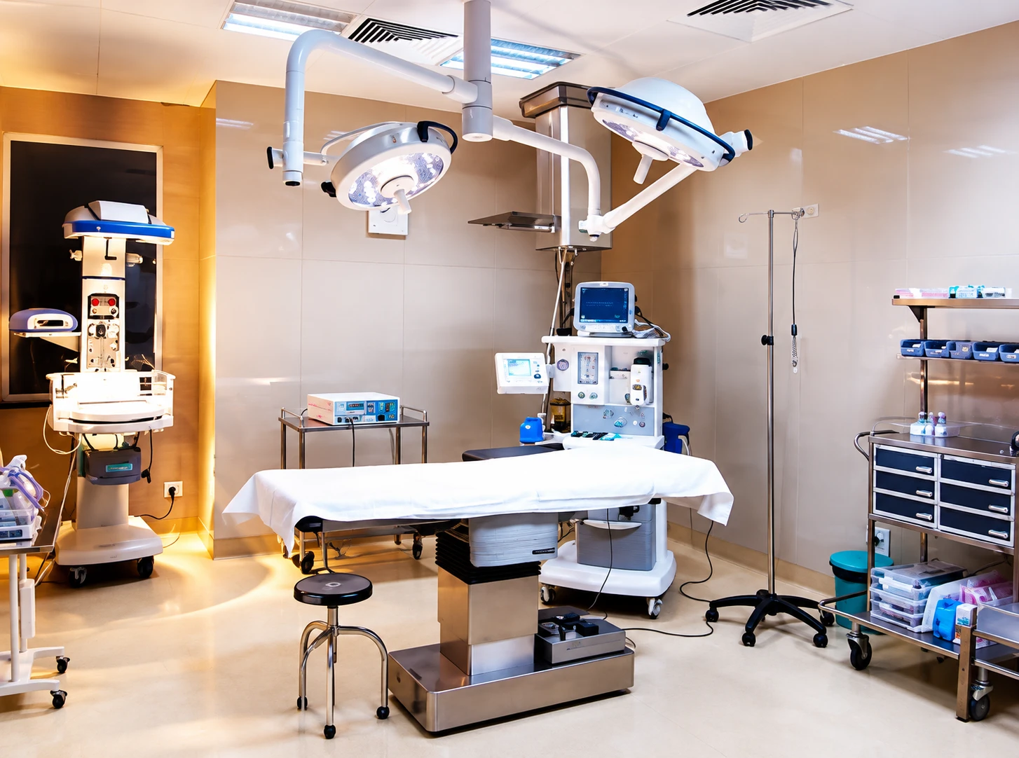 Operating theatre interior delivered by Skydome Designs